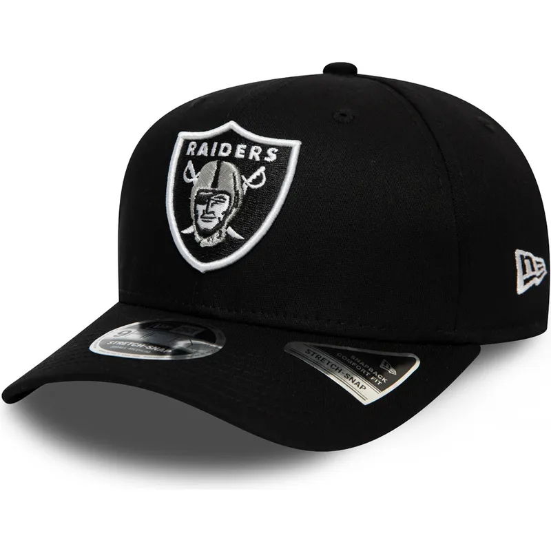 czarna-zakrzywiona-czapka-snapback-9fifty-team-stretch-snap-las-vegas-raiders-nfl-new-era