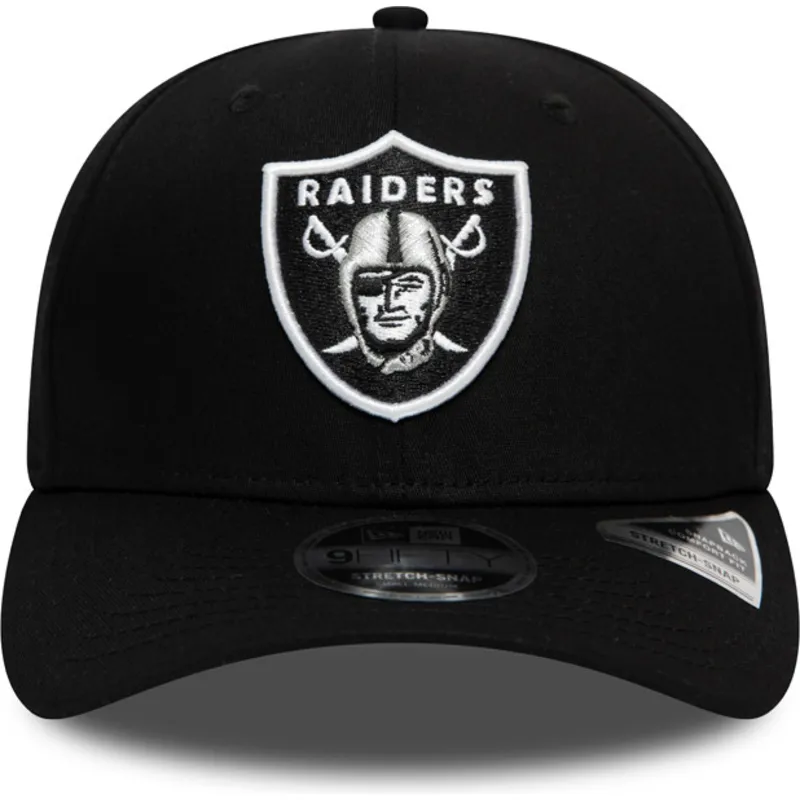 czarna-zakrzywiona-czapka-snapback-9fifty-team-stretch-snap-las-vegas-raiders-nfl-new-era