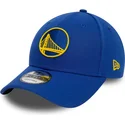 niebieska-regulowana-czapka-z-daszkiem-9forty-the-league-golden-state-warriors-nba-new-era