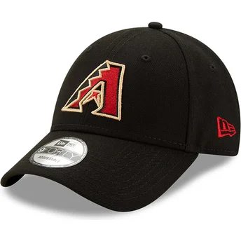 Czapki zakrzywiona czarny taśma regulowana 9FORTY The League Arizona Diamondbacks MLB New Era