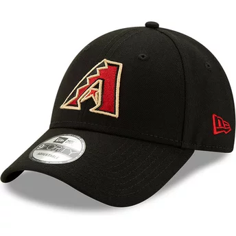 Czarna, regulowana czapka z daszkiem 9FORTY The League od Arizona Diamondbacks MLB od New Era
