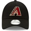 czarna-regulowana-czapka-z-zakrzywionym-daszkiem-9forty-the-league-arizona-diamondbacks-mlb-new-era
