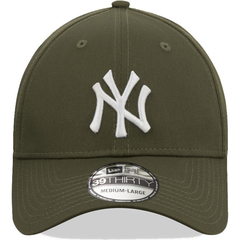new-era-curved-brim-39thirty-league-essential-new-york-yankees-mlb-green-fitted-cap