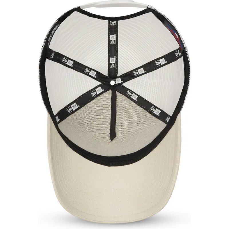 czapka-trucker-bezowo-biala-9forty-a-frame-new-york-yankees-mlb-new-era