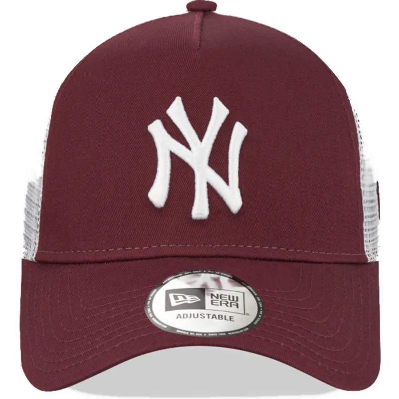 czapki-curva-czerwony-snapback-granate-9forty-a-frame-new-york-yankees-mlb-new-era