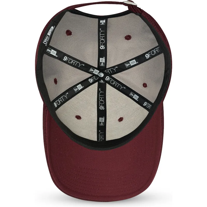 czapki-curva-czerwony-tasma-regulowana-granate-9forty-diamond-era-new-york-yankees-mlb-new-era