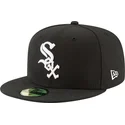 czarna-dopasowana-czapka-z-daszkiem-59fifty-authentic-on-field-game-chicago-white-sox-mlb-new-era