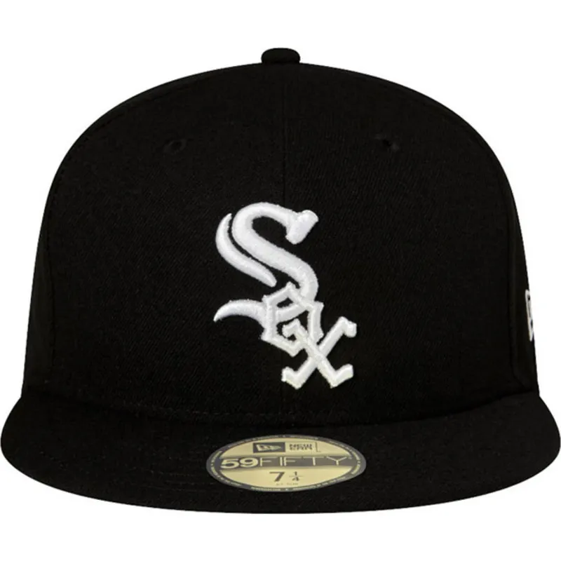czarna-dopasowana-czapka-z-daszkiem-59fifty-authentic-on-field-game-chicago-white-sox-mlb-new-era