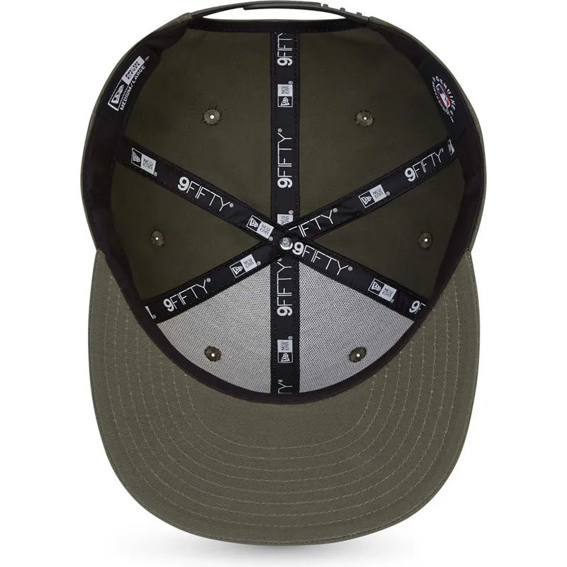 czapki-plana-zielony-snapback-9fifty-essential-new-york-yankees-mlb-new-era
