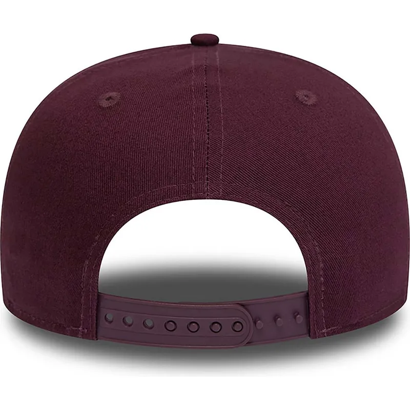 czapki-plana-czerwony-snapback-granate-9fifty-essential-new-york-yankees-mlb-new-era