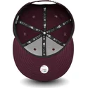 czapki-plana-czerwony-snapback-granate-9fifty-essential-new-york-yankees-mlb-new-era