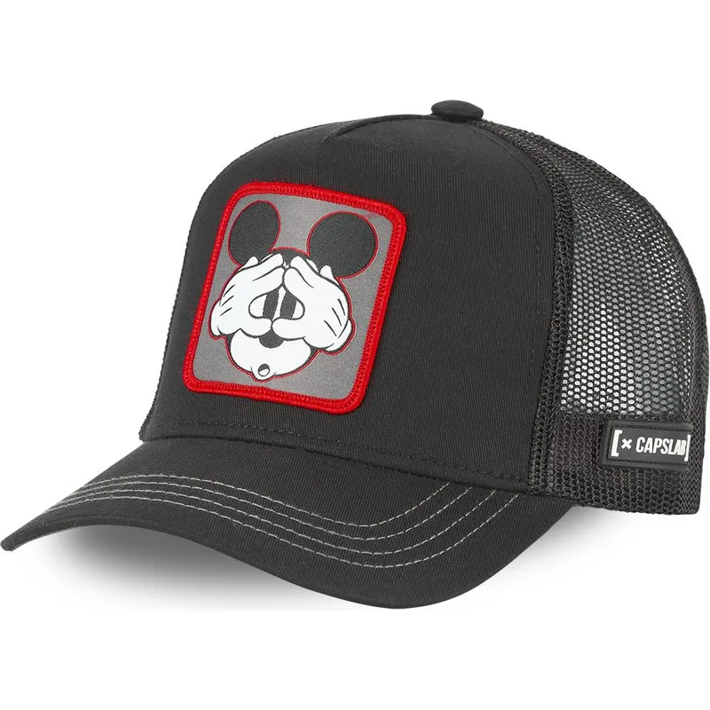 czapki-curva-czarny-snapback-mickey-mouse-disney-capslab czapki-curva-czarny-snapback-mickey-mouse-disney-capslab