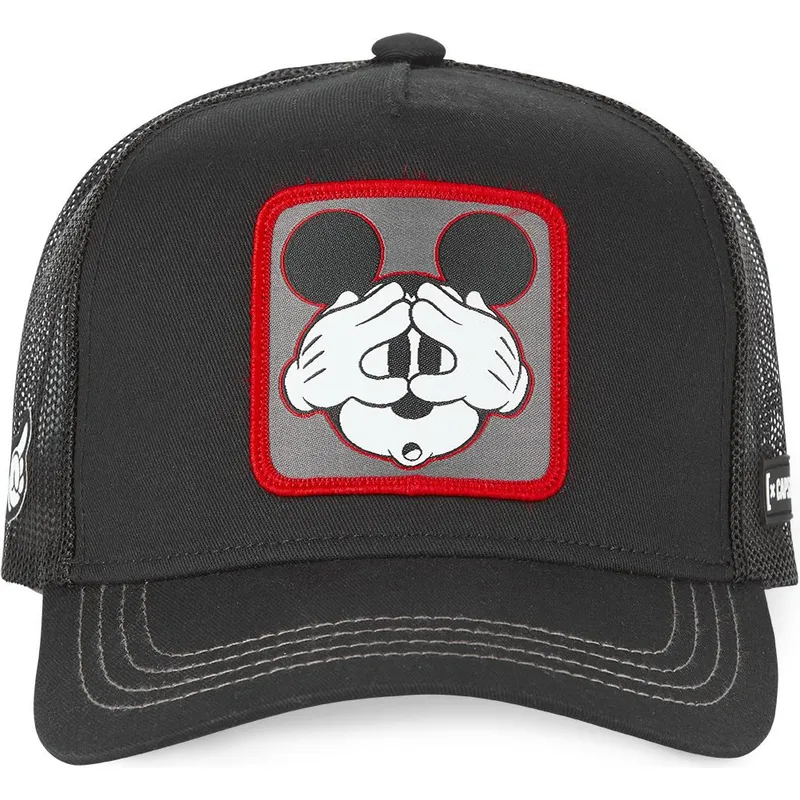 czapki-curva-czarny-snapback-mickey-mouse-disney-capslab czapki-curva-czarny-snapback-mickey-mouse-disney-capslab