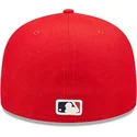 czerwona-plaska-czapka-dopasowana-59fifty-authentic-on-field-los-angeles-angels-mlb-new-era