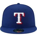 niebieska-dopasowana-czapka-z-daszkiem-59fifty-authentic-on-field-texas-rangers-mlb-od-new-era