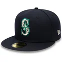 granatowa-dopasowana-czapka-z-daszkiem-59fifty-authentic-on-field-seattle-mariners-mlb-od-new-era