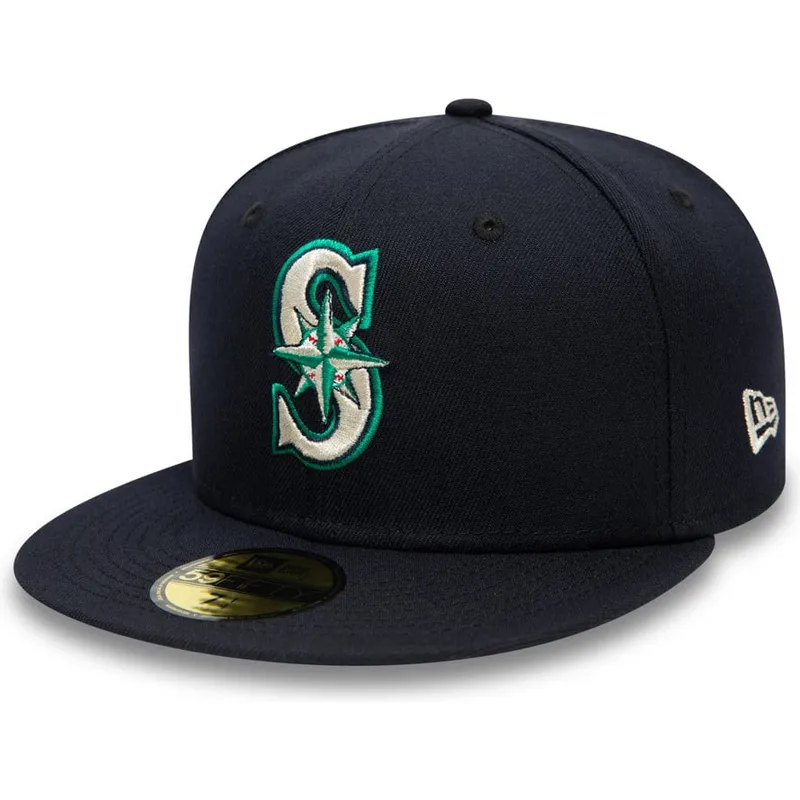 granatowa-dopasowana-czapka-z-daszkiem-59fifty-authentic-on-field-seattle-mariners-mlb-new-era