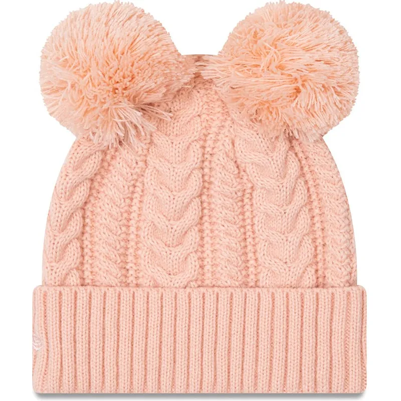 czapki-pompon-roz-cuff-double-new-york-yankees-mlb-new-era