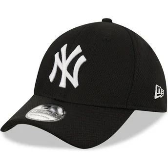 czarna-dopasowana-czapka-z-zakrzywionym-daszkiem-39thirty-diamond-era-new-york-yankees-mlb-new-era