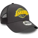 czapki-curva-szary-tasma-regulowana-9forty-home-field-los-angeles-lakers-nba-new-era