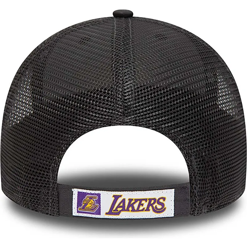 czapki-curva-szary-tasma-regulowana-9forty-home-field-los-angeles-lakers-nba-new-era