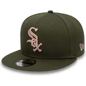 czapki-plana-zielony-snapback-rosa-9fifty-side-patch-chicago-white-sox-mlb-new-era