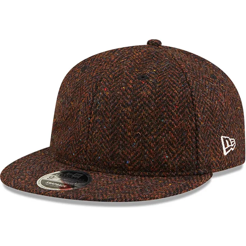 czapki-plana-brazowy-tasma-regulowana-9fifty-new-era
