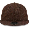 czapki-plana-brazowy-tasma-regulowana-9fifty-new-era