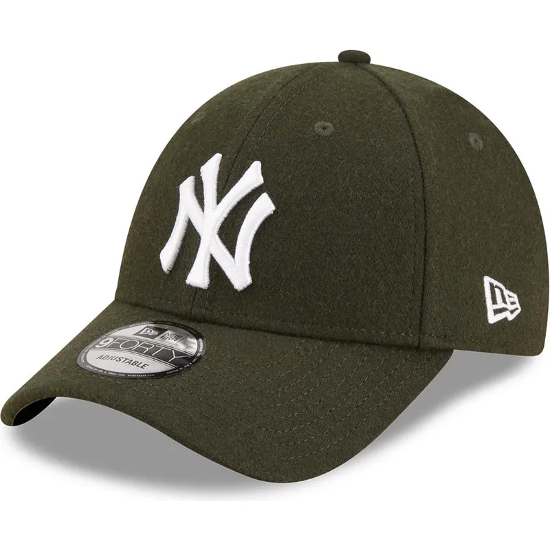 czapki-curva-zielony-tasma-regulowana-9forty-the-league-melton-new-york-yankees-mlb-new-era