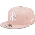 czapki-plana-roz-snapback-9fifty-league-essential-new-york-yankees-mlb-new-era