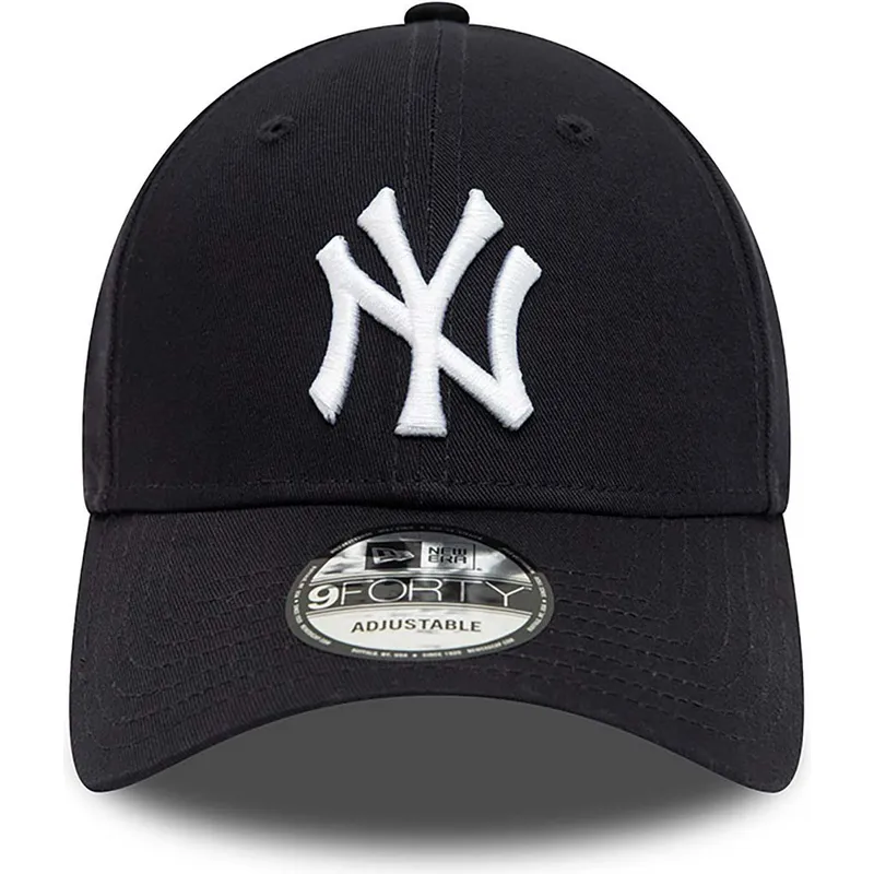 czapki-curva-granatowy-tasma-regulowana-9forty-team-side-patch-new-york-yankees-mlb-new-era