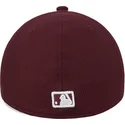 czapki-curva-czerwony-dopasowany-granate-39thirty-diamond-era-new-york-yankees-mlb-new-era