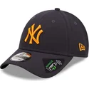 czapki-curva-granatowy-tasma-regulowana-9forty-repreve-new-york-yankees-mlb-new-era