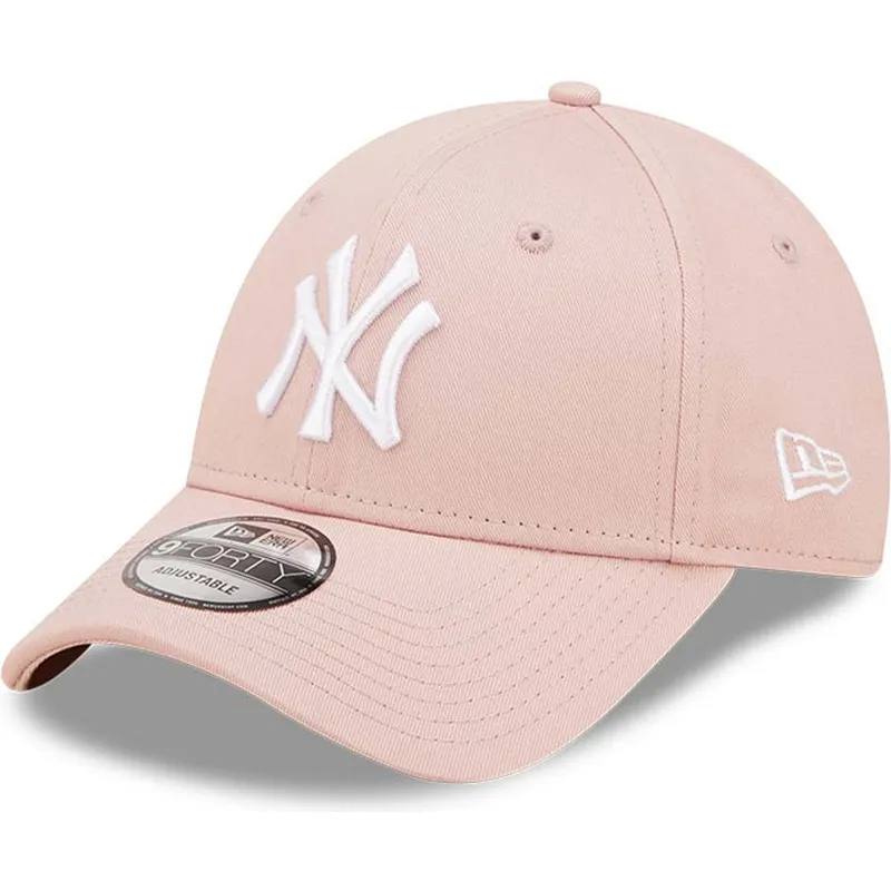 czapki-curva-roz-tasma-regulowana-9forty-league-essential-new-york-yankees-mlb-new-era czapki-curva-roz-tasma-regulowana-9forty-league-essential-new-york-yankees-mlb-new-era