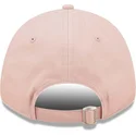 rozowa-czapka-z-zakrzywionym-daszkiem-regulowana-z-bialym-logo-9forty-league-essential-new-york-yankees-mlb-od-new-era