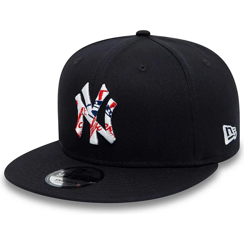 czapki-plana-granatowy-snapback-9fifty-team-infill-new-york-yankees-mlb-new-era
