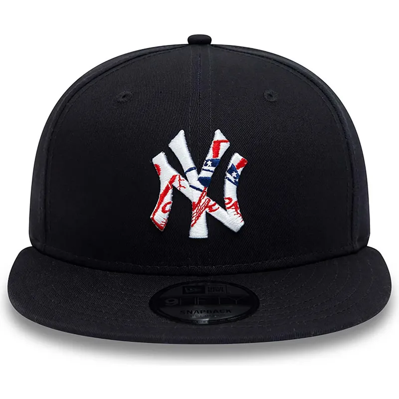 czapki-plana-granatowy-snapback-9fifty-team-infill-new-york-yankees-mlb-new-era