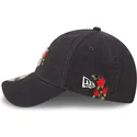 czapki-curva-granatowy-tasma-regulowana-9forty-flower-new-york-yankees-mlb-new-era