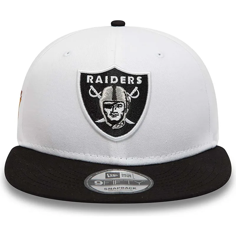 czapki-plana-bialy-snapback-9fifty-crown-patches-super-bowl-xv-las-vegas-raiders-nfl-new-era