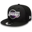 czapki-plana-czarny-snapback-9fifty-print-infill-los-angeles-lakers-nba-new-era