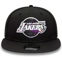 czapki-plana-czarny-snapback-9fifty-print-infill-los-angeles-lakers-nba-new-era