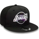 czapki-plana-czarny-snapback-9fifty-print-infill-los-angeles-lakers-nba-new-era