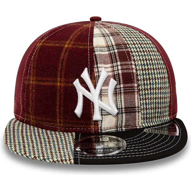 czapki-plana-czerwony-tasma-regulowana-9fifty-patch-panel-new-york-yankees-mlb-new-era czapki-plana-czerwony-tasma-regulowana-9fifty-patch-panel-new-york-yankees-mlb-new-era