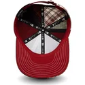 czerwona-i-czarna-plaska-czapka-regulowana-9fifty-patch-panel-new-york-yankees-mlb-od-new-era