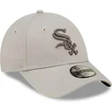 czapki-curva-bezowy-tasma-regulowana-dla-dziecka-9forty-league-essential-chicago-white-sox-mlb-new-era