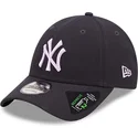 czapki-curva-granatowy-tasma-regulowana-9forty-repreve-new-york-yankees-mlb-new-era
