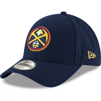 Niebieska, regulowana czapka z daszkiem 9FORTY The League Denver Nuggets NBA od New Era