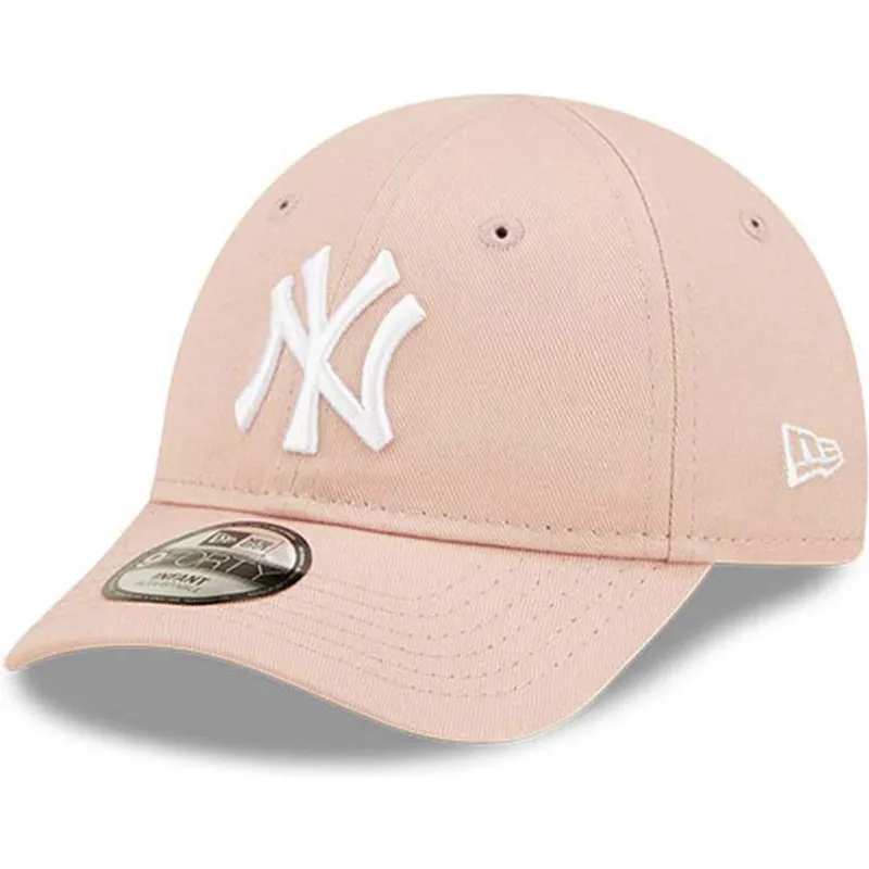 czapki-curva-roz-tasma-regulowana-dla-dziecka-pequeno-9forty-league-essential-new-york-yankees-mlb-new-era