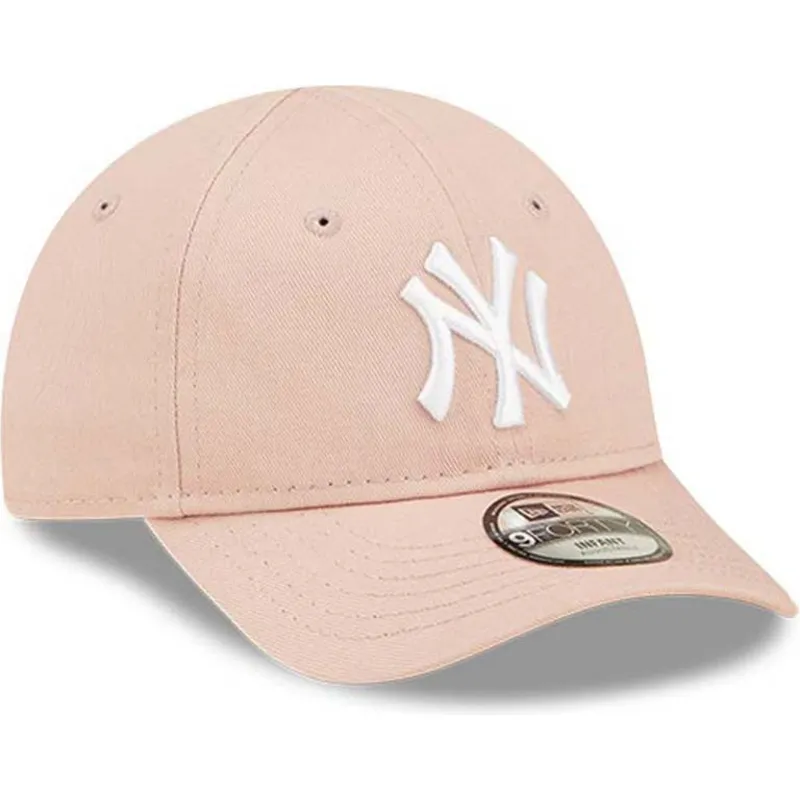 czapki-curva-roz-tasma-regulowana-dla-dziecka-pequeno-9forty-league-essential-new-york-yankees-mlb-new-era