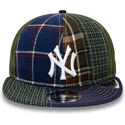 czapki-plana-granatowy-tasma-regulowana-9fifty-patch-panel-new-york-yankees-mlb-new-era